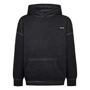 Hurley Boys’ Soft Knit Basic Pullover Hoodie, Black
